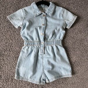 Zara Blue Jumpsuit with Modern Flair